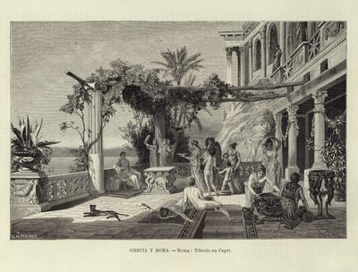 Grèce et Rome - Rome : Tibère à Capri - Ludwig Hans Fischer