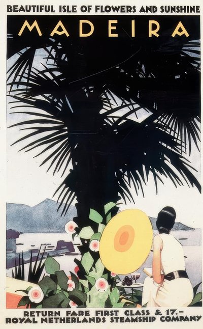 Belle île de fleurs et de soleil MADEIRA - Ludwig Hohlwein