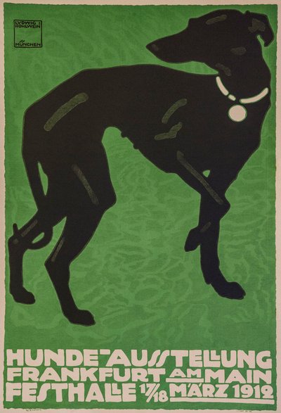 Exposition canine, 1912 - Ludwig Hohlwein