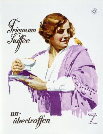 Friemann Café - inégalé - Ludwig Hohlwein