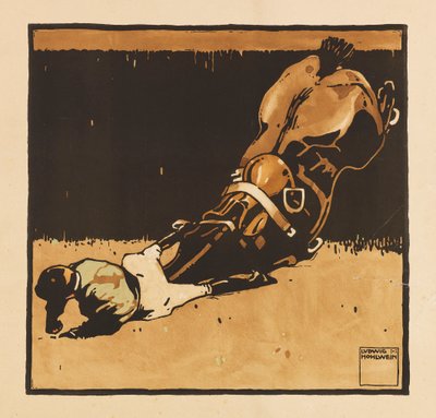 Du portfolio Turf. Douze images de courses de chevaux, 1909 - Ludwig Hohlwein