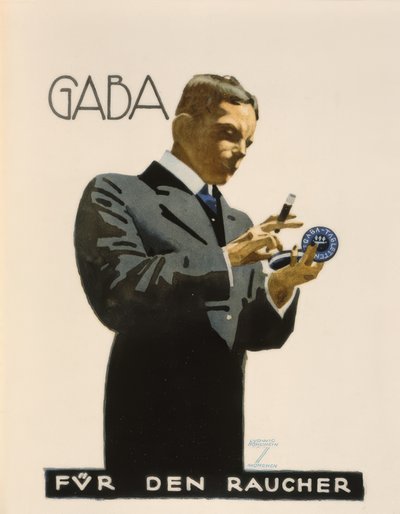 Gaba / Pour le fumeur - Ludwig Hohlwein