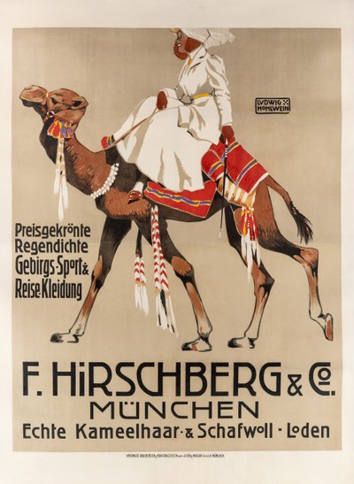 Hirschberg & Co. Vêtements de sport et de voyage - Ludwig Hohlwein