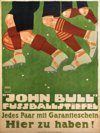 JOHN BULL CHAUSSURES DE FOOTBALL. Chaque paire avec certificat de garantie. Disponible ici! - Ludwig Hohlwein
