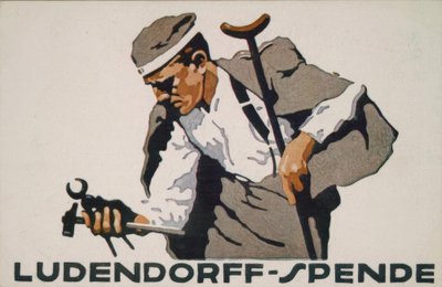 Don Ludendorff pour les blessés de guerre - Ludwig Hohlwein