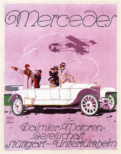 Mercedes, 1914 - Ludwig Hohlwein