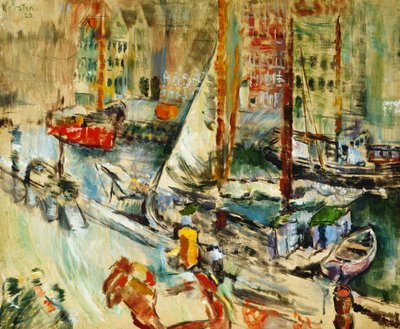 Fra Nyhavn, 1923 - Ludvik Peter Karsten