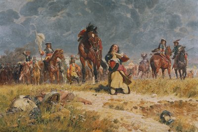 Prière avant la bataille - Ludwig Koch