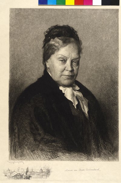 Marie von Ebner-Eschenbach - Ludwig Michalek