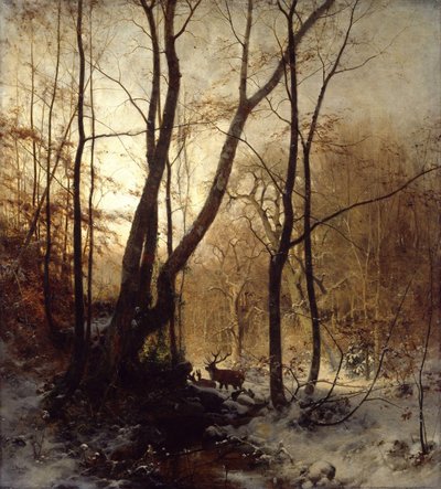 Hiver en Allemagne - Ludwig Munthe