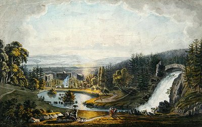 Vue du château de Weissenstein - Ludwig Philipp Strack