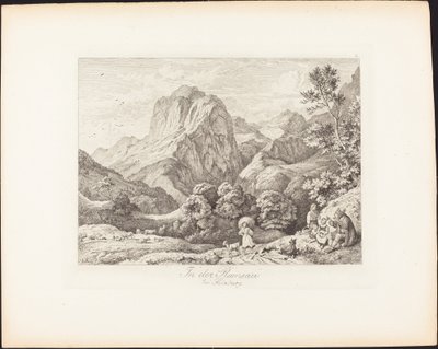 In der Ramsau bei Salzburg - Ludwig Richter