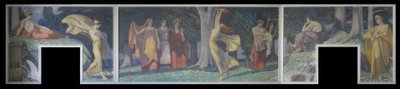 Ronde des muses - Ludwig von Hofmann