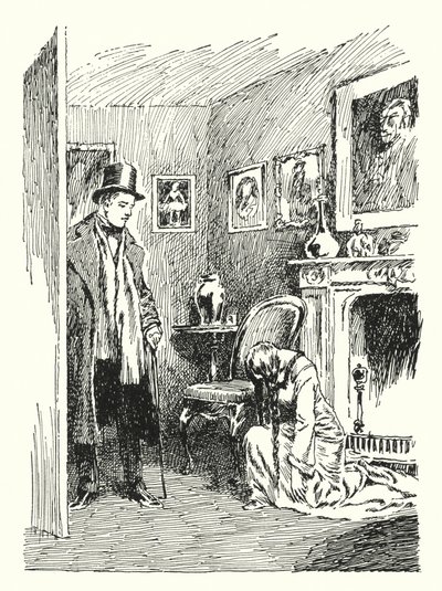 Illustration pour Le Portrait de Dorian Gray par Oscar Wilde - Lui Trugo