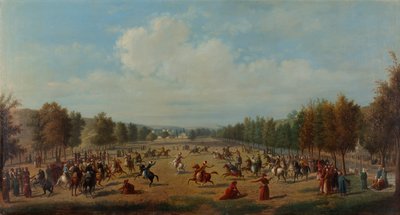 Jeu de jereed à Kagithane, vers 1890 - Luigi Acquarone