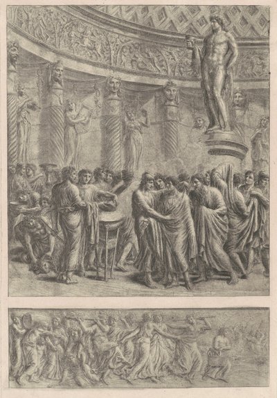 Un sacrifice antique - Luigi Ademollo
