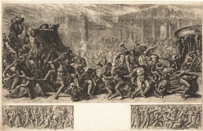 Le Sac du Temple à Jérusalem - Luigi Ademollo