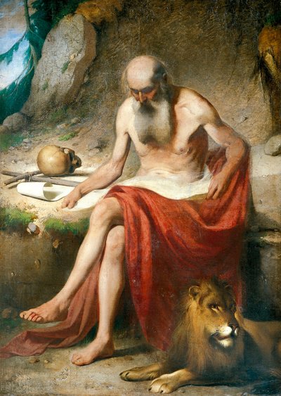 Saint Jérôme le Pénitent - Luigi Asioli