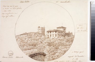 Vue télescopique de la Torre del Gallo à Arcetri près de Florence - Luigi Garibbo