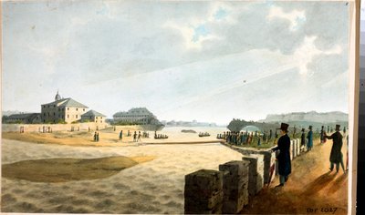 Vue du pont Pila à Gênes - Luigi Garibbo