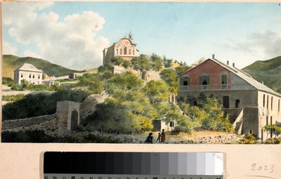 Vue de la colline et de l