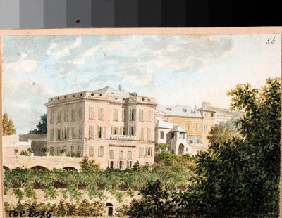 Vue de la villa Cambasio, Gênes - Luigi Garibbo