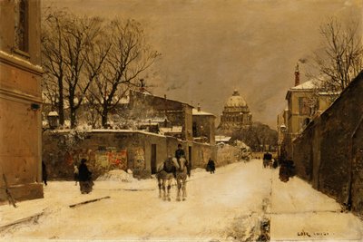Une rue près des Invalides, Paris - Luigi Loir