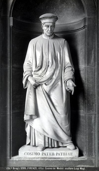 Statue de Cosme de Médicis - Luigi Magi