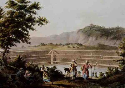Réservoir de la Fontaine Scellée, près de Bethléem, de 