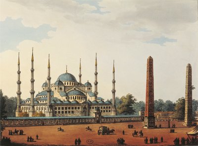 Turquie, Istanbul, Mosquée Bleue d