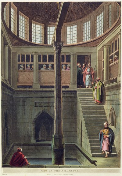 Vue du Nilomètre, planche 2 de 