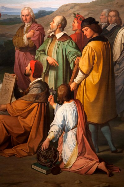 Le triomphe de la Vérité (détail) - Luigi Mussini