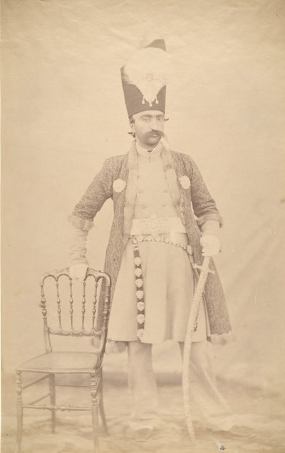 Naser al-Din Shah, ca. 1852-55 - Luigi Pesce
