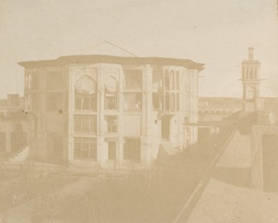 Téhéran. Maison du Premier Ministre Nezanneh, 1858 - Luigi Pesce