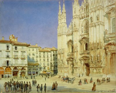 Cathédrale de Milan, 1846 - Luigi Premazzi