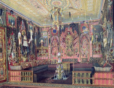 La Salle Arabe dans le Palais Catherine à Tsarskoïe Selo, vers 1850 - Luigi Premazzi