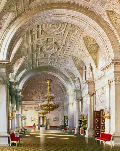 Vue de la salle blanche du Palais d