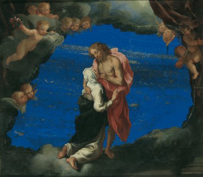 Sainte Catherine à la blessure du Christ - Luigi Primo Gentile