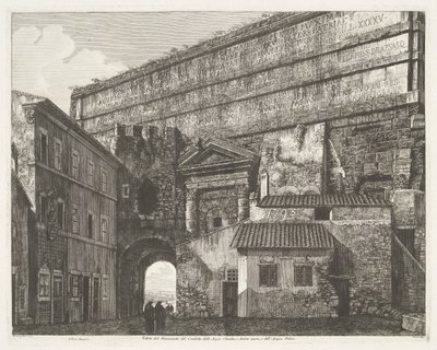 Porta Maggiore à Rome - Luigi Rossini