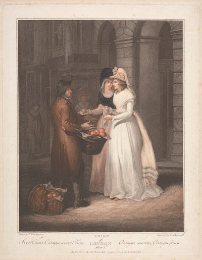 Douces oranges de Chine, douce Chine - Luigi Schiavonetti