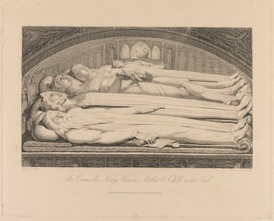 Le Conseiller, Roi, Guerrier, Mère et Enfant, dans la tombe - Luigi Schiavonetti