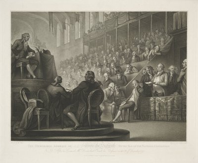 Discours de Louis XVI - Luigi Schiavonetti