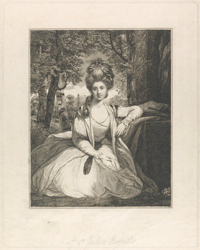 Vicomtesse Bayham (plus tard marquise Camden) - Luigi Schiavonetti