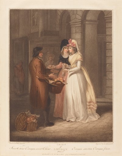 Douces oranges de Chine - Luigi Schiavonetti after Francis Wheatley