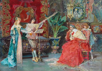 Une Interlude musicale, 1881 - Luis Alvarez Catalá