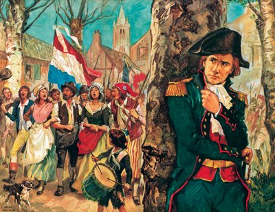 Captain Rouget de Lisle, composer of the Marseillaise - Luis Arcas Brauner