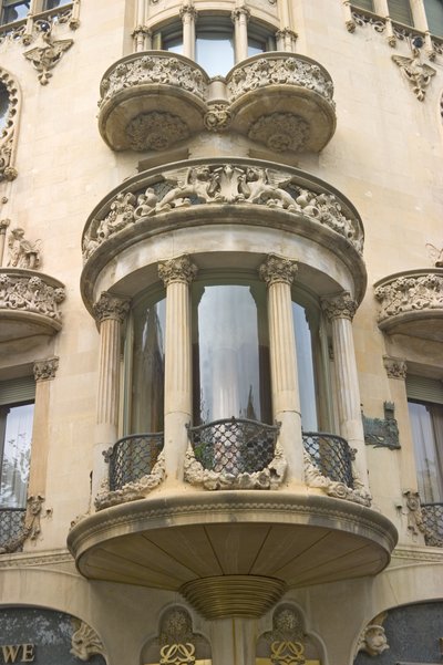Fenêtre, 1905 - Luis Domenech i Montaner