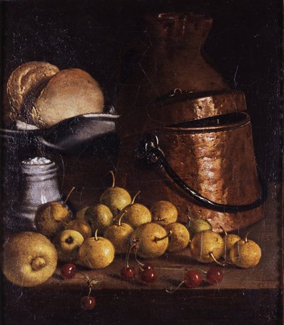 Nature morte avec fruits et ustensiles de cuisine - Luis Egidio Melendez
