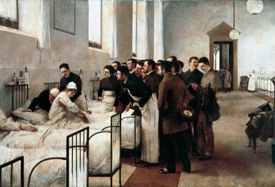 La visite du médecin - Luis Jimenez y Aranda