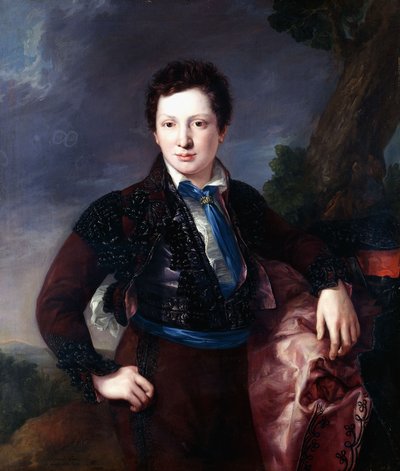 Portrait de Don Matias Edmundo Tirel y Gomez de las Casas, futur deuxième marquis d